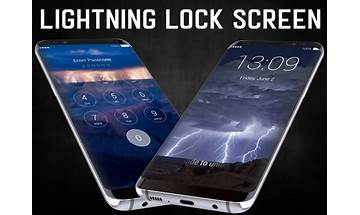 Lightning lock screen for Android - Download the APK from Habererciyes